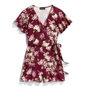 Fortune + Ivy Kimora Tie Detail Romper